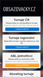 Mobile Screenshot of obsazovacky.cz